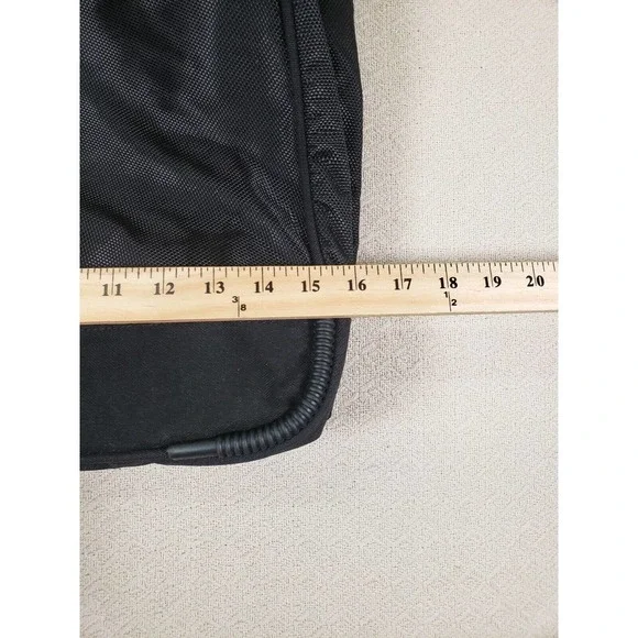 Rossignol Hand Bag Black Mens Double Top Handles Zipper Strap Carry NWT